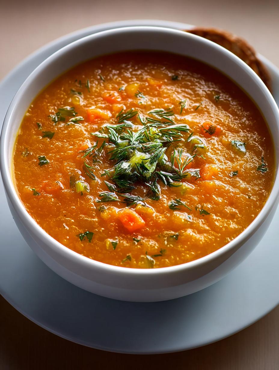 Carrot Celery Soup For