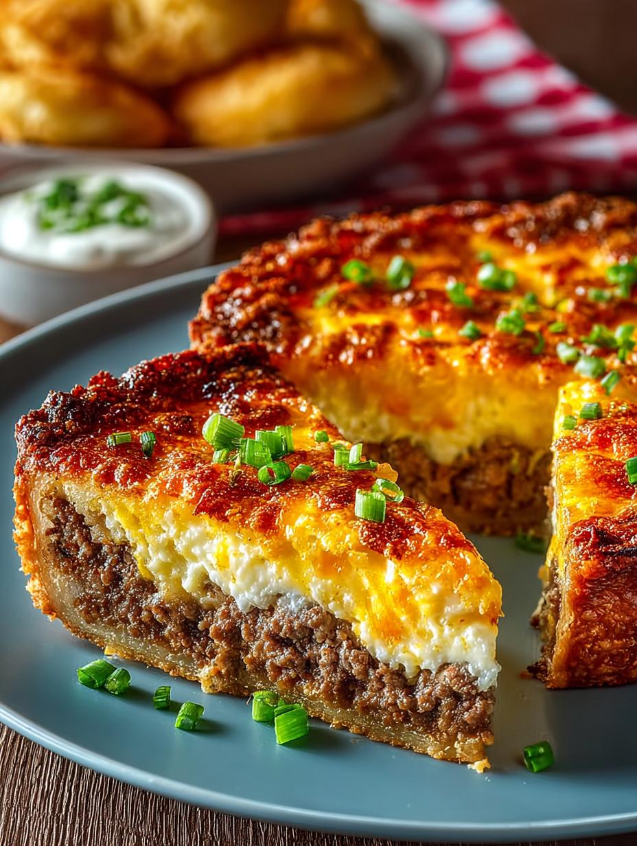 Cheeseburger Pie: 7 Reasons This Dish Will Delight You - Cheeseburger Pie - additional detail