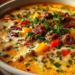 Cheeseburger Soup Comfort Food