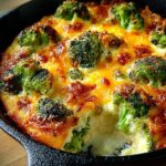 Cheesy Broccoli Skillet