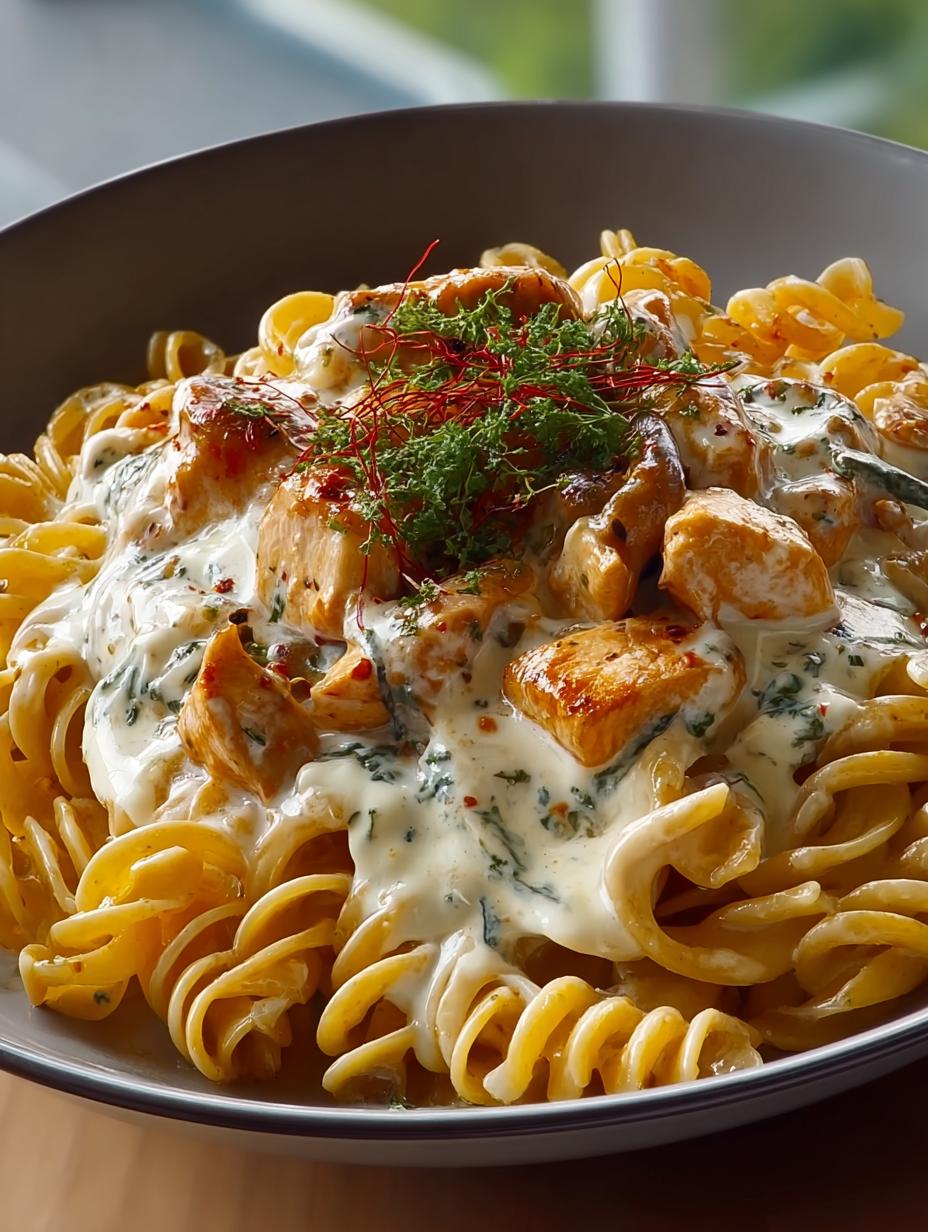 Cheesy Chicken Pasta