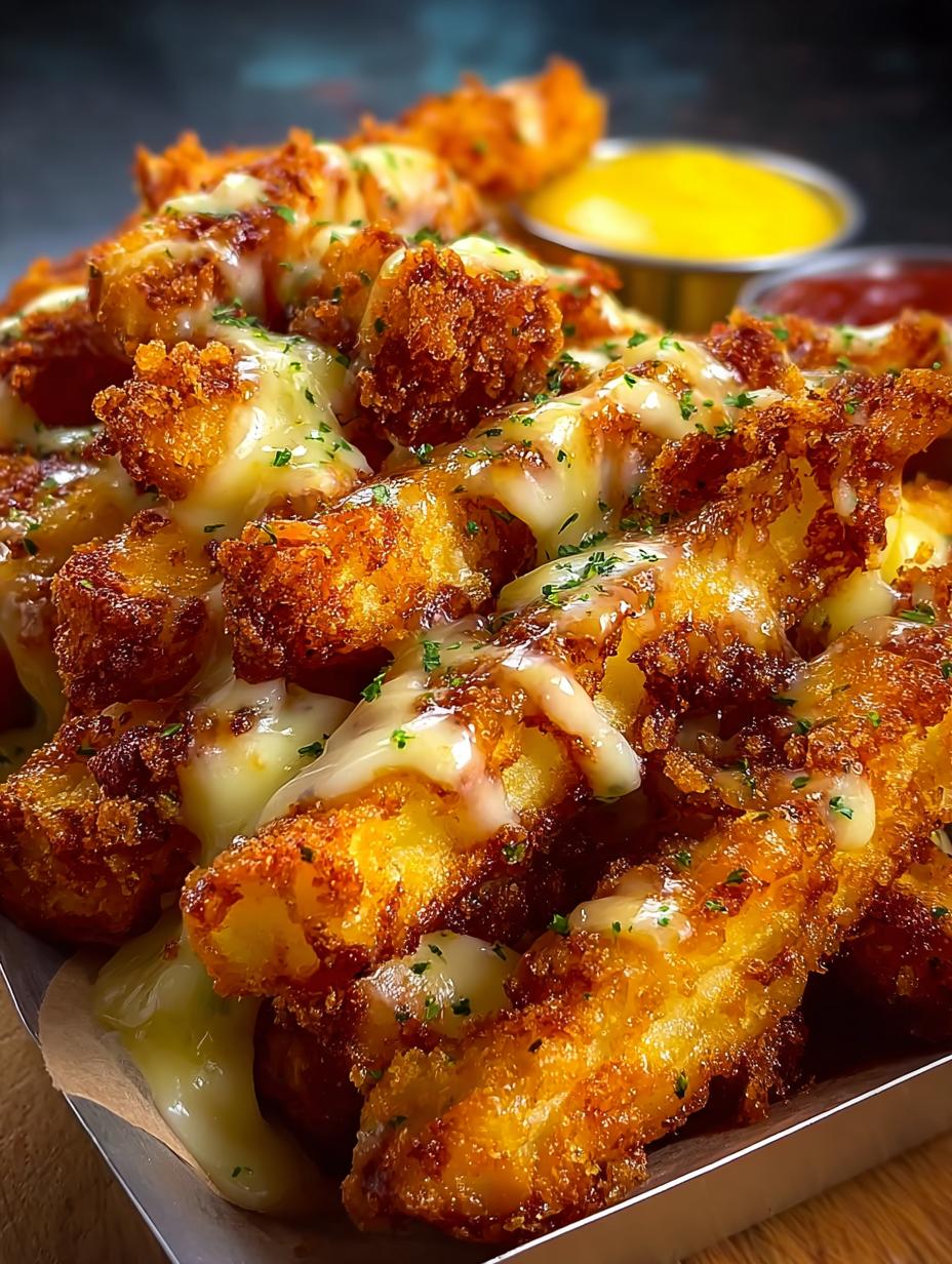 Cheesy Crispy Chicken Fries: 7 Irresistible Ways to Indulge - Cheesy Crispy Chicken Fries - main visual representation