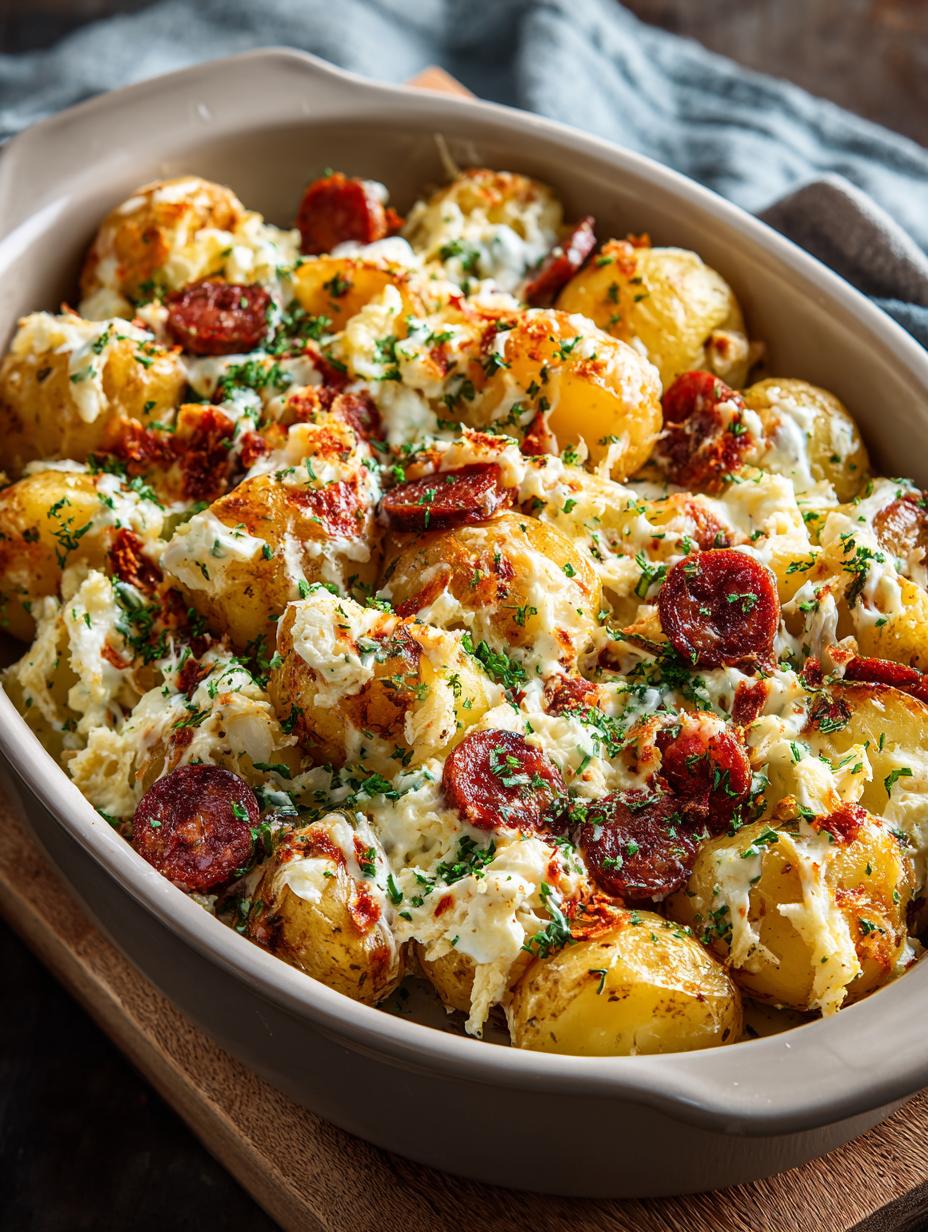 Cheesy Ranch Potatoes with
