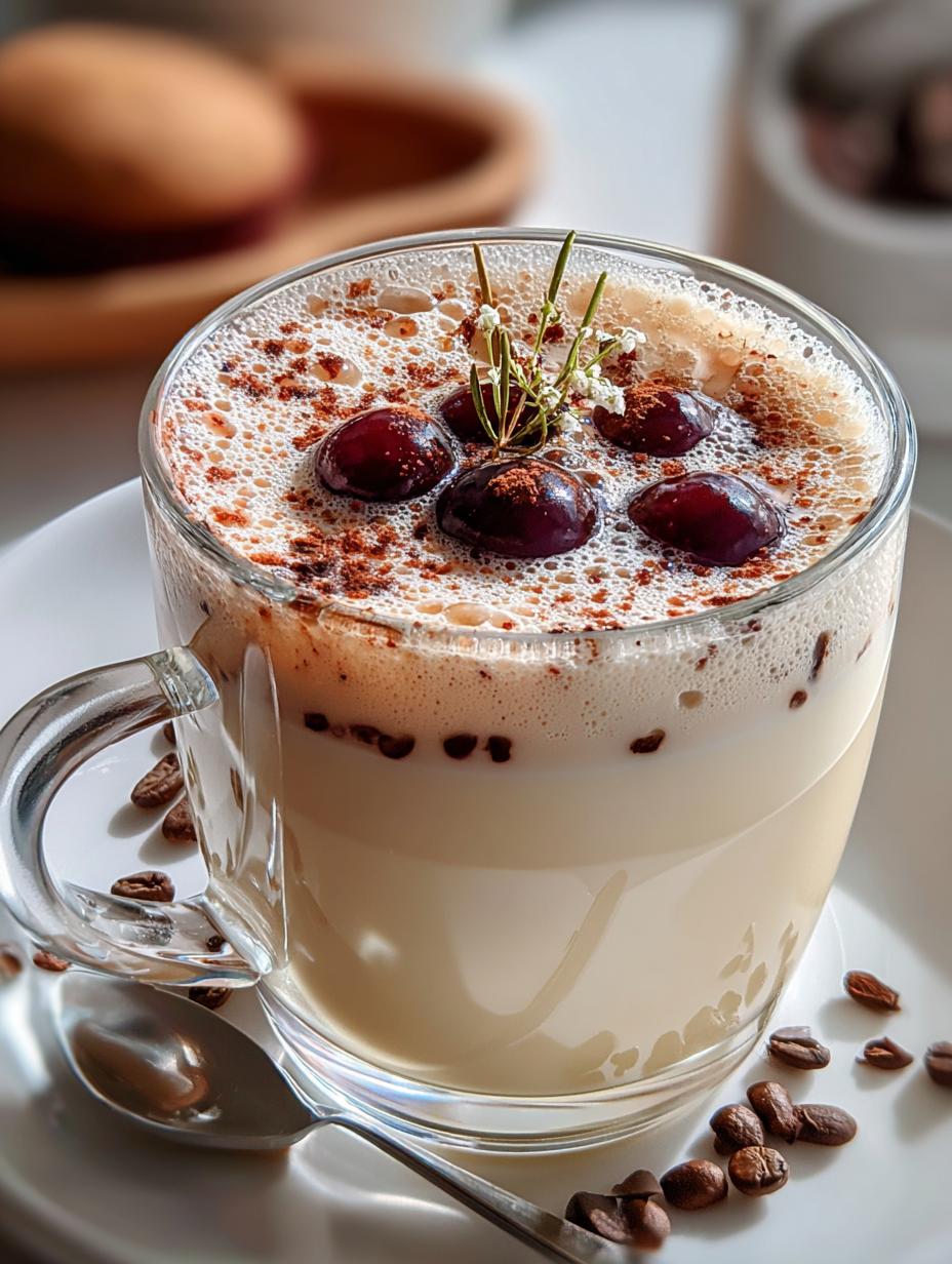 Delightful Cherry Earl Grey Milk for Cozy Moments - Cherry Earl Grey Milk - additional detail