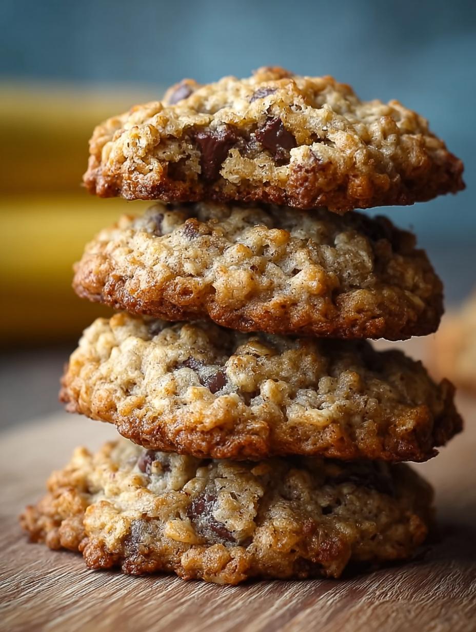 Chewy Banana Oatmeal Cookies: 12 Delightful Treats - Chewy Banana Oatmeal Cookies - additional detail