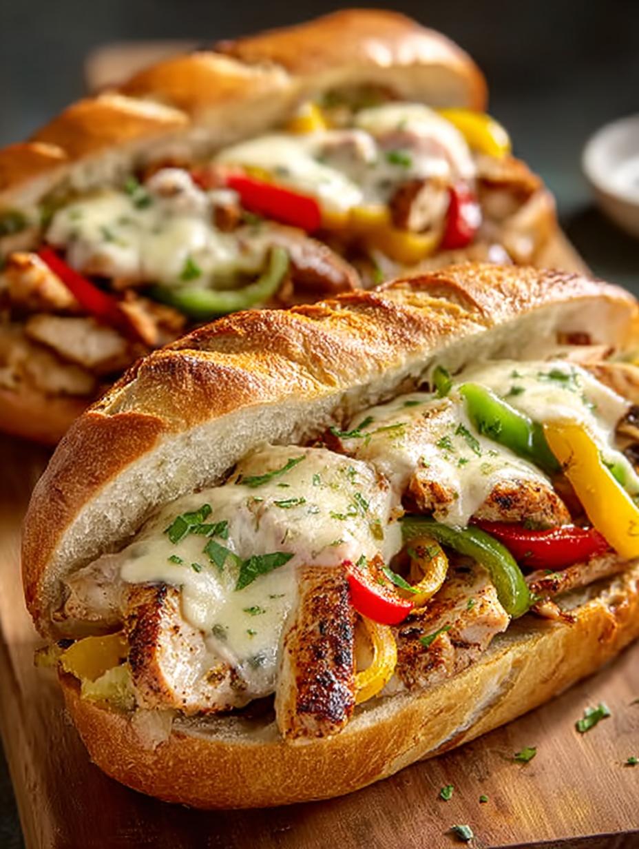 Ultimate Chicken Philly Cheese Steaks Recipe to Try - Chicken Philly Cheese Steaks - additional detail