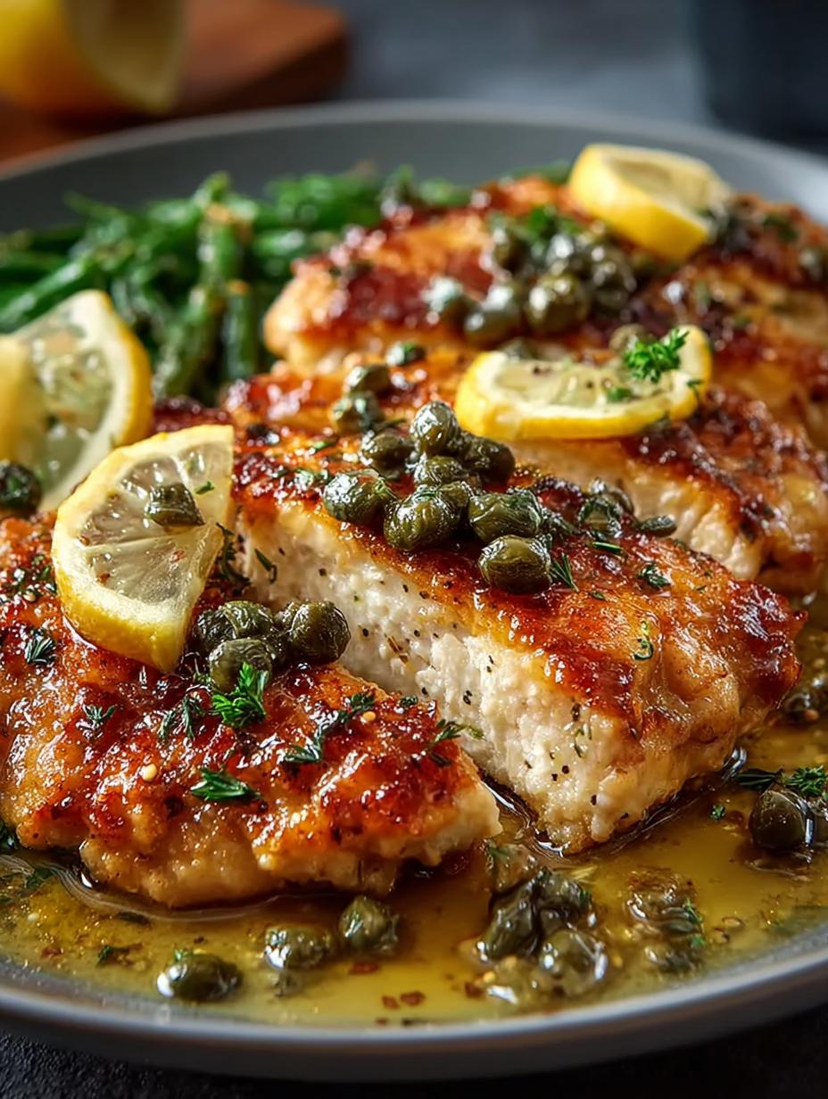 Chicken Piccata with Zesty Lemon Caper Sauce 4 Chicken Piccata with Zesty Lemon Caper Sauce - Chicken Piccata with Zesty - main visual representation