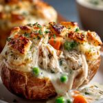 Chicken Pot Pie Stuffed