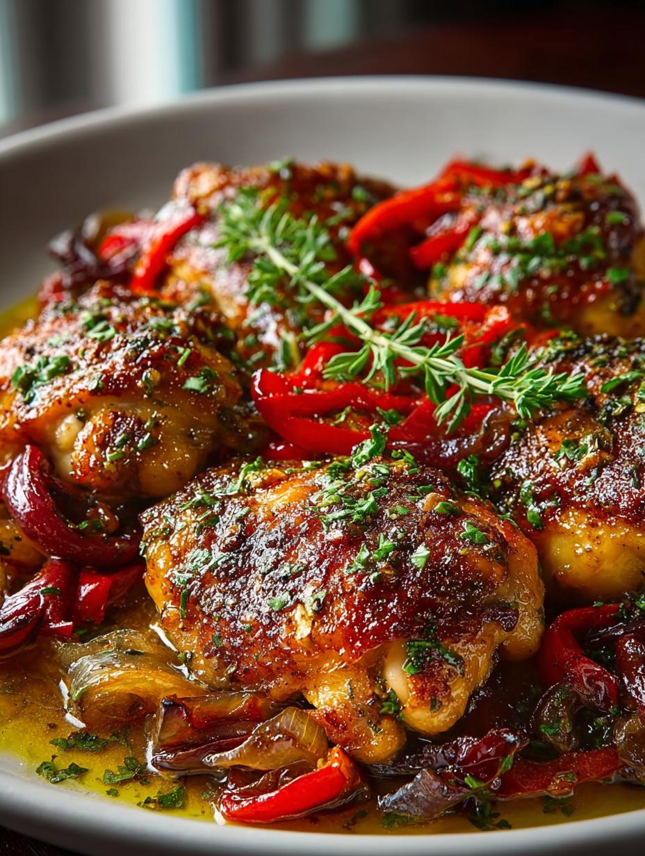 Chicken Scarpariello with Flavorful