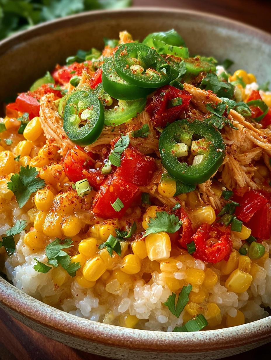 Chicken Street Corn Rice