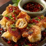 Chicken Wontons Spicy Chili