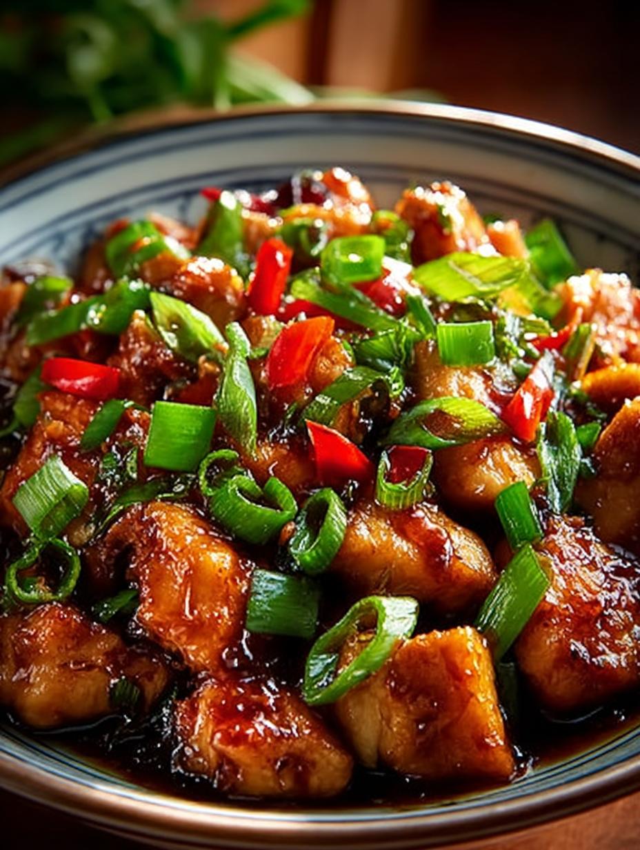 Chinese Scallion Chicken