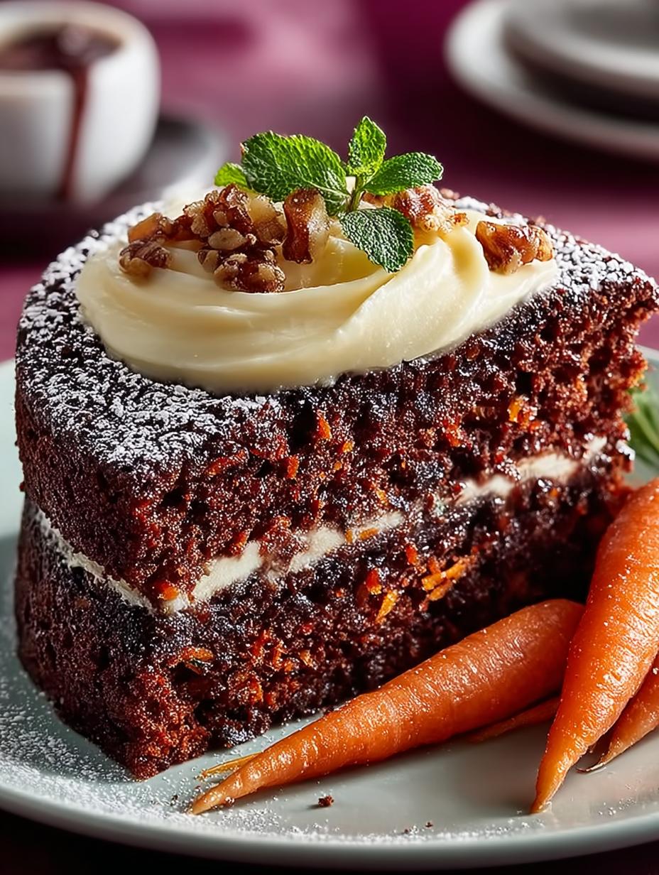 Chocolate Carrot Cake Delightful: 5 Reasons to Love It - Chocolate Carrot Cake Delightful - main visual representation