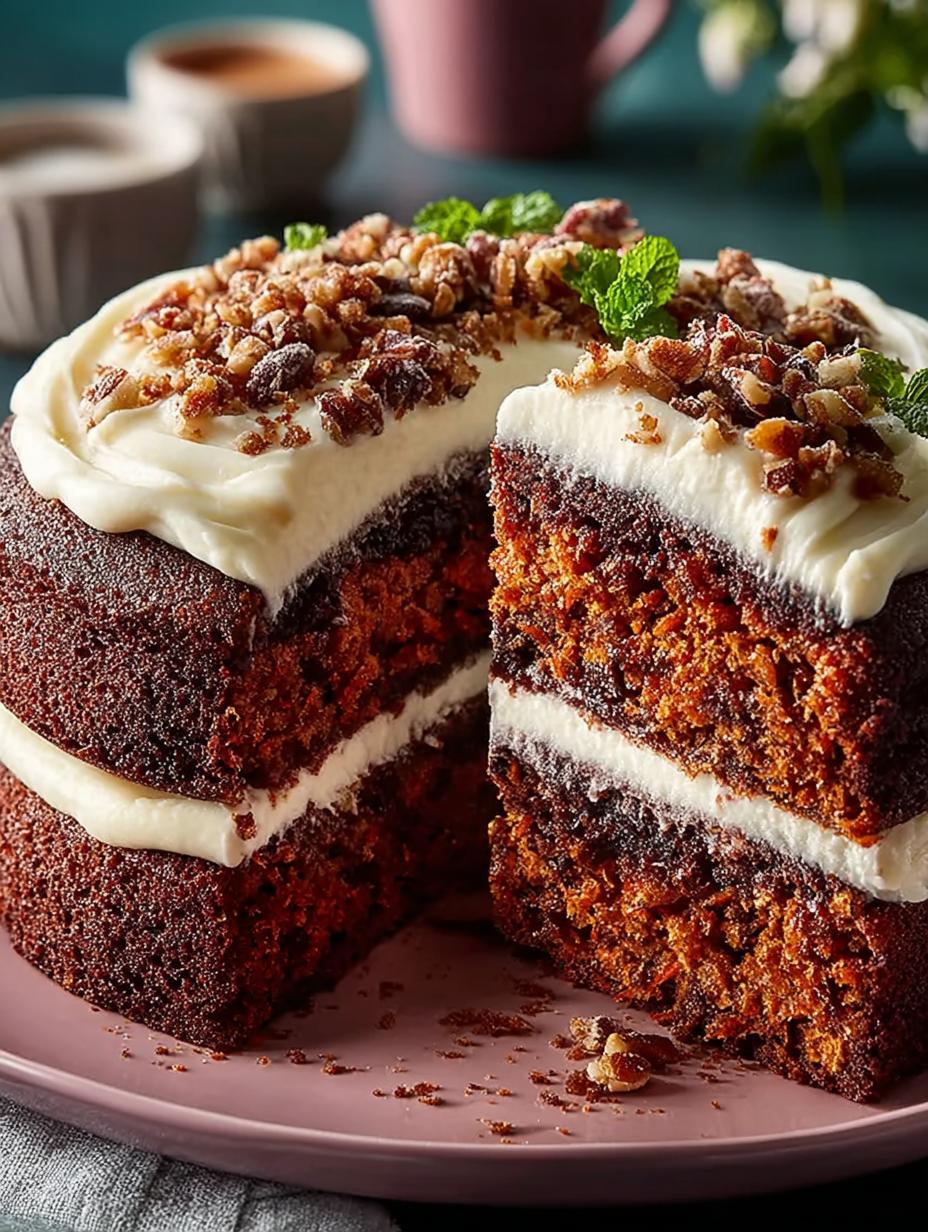 Chocolate Carrot Cake Delightful: 5 Reasons to Love It - Chocolate Carrot Cake Delightful - additional detail