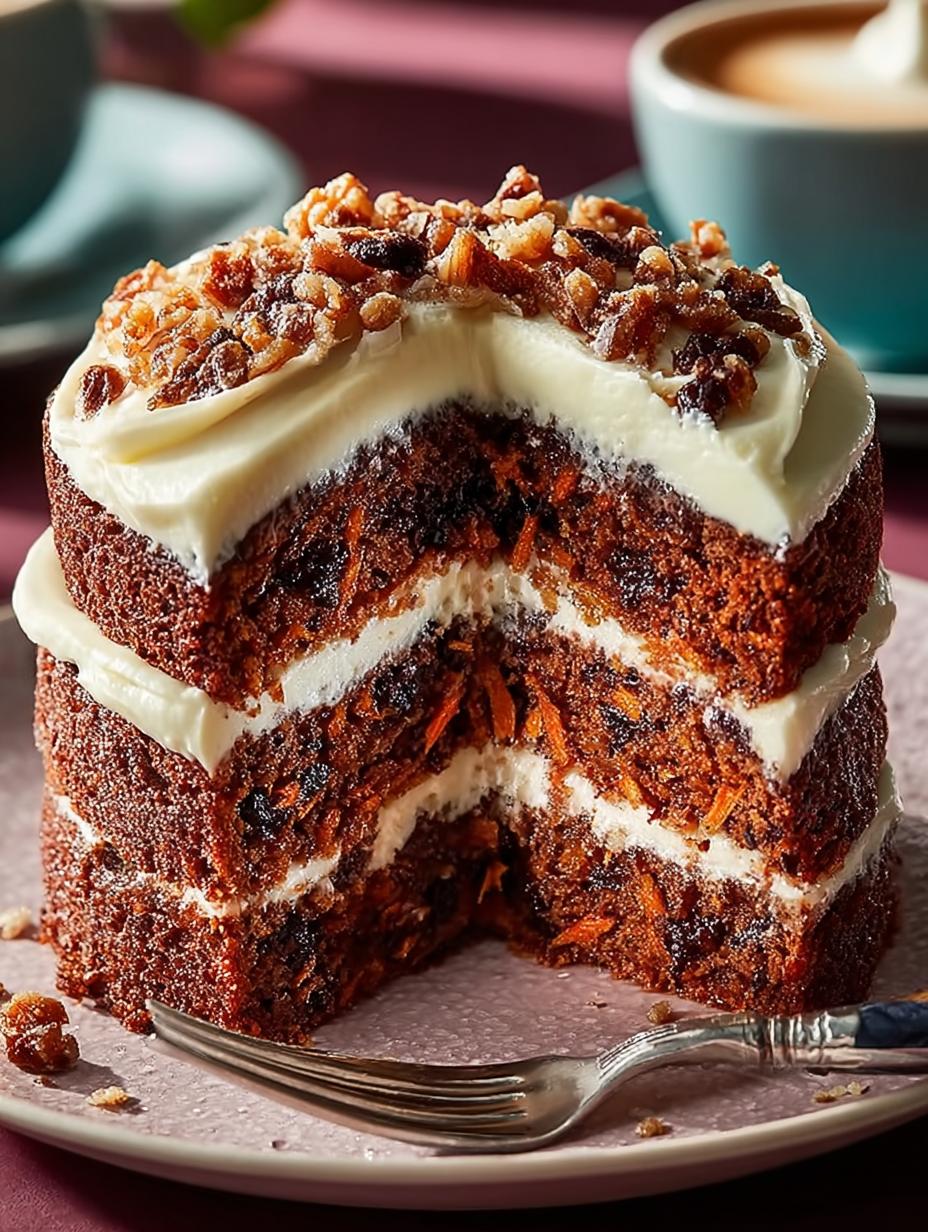 Chocolate Carrot Cake Delightful