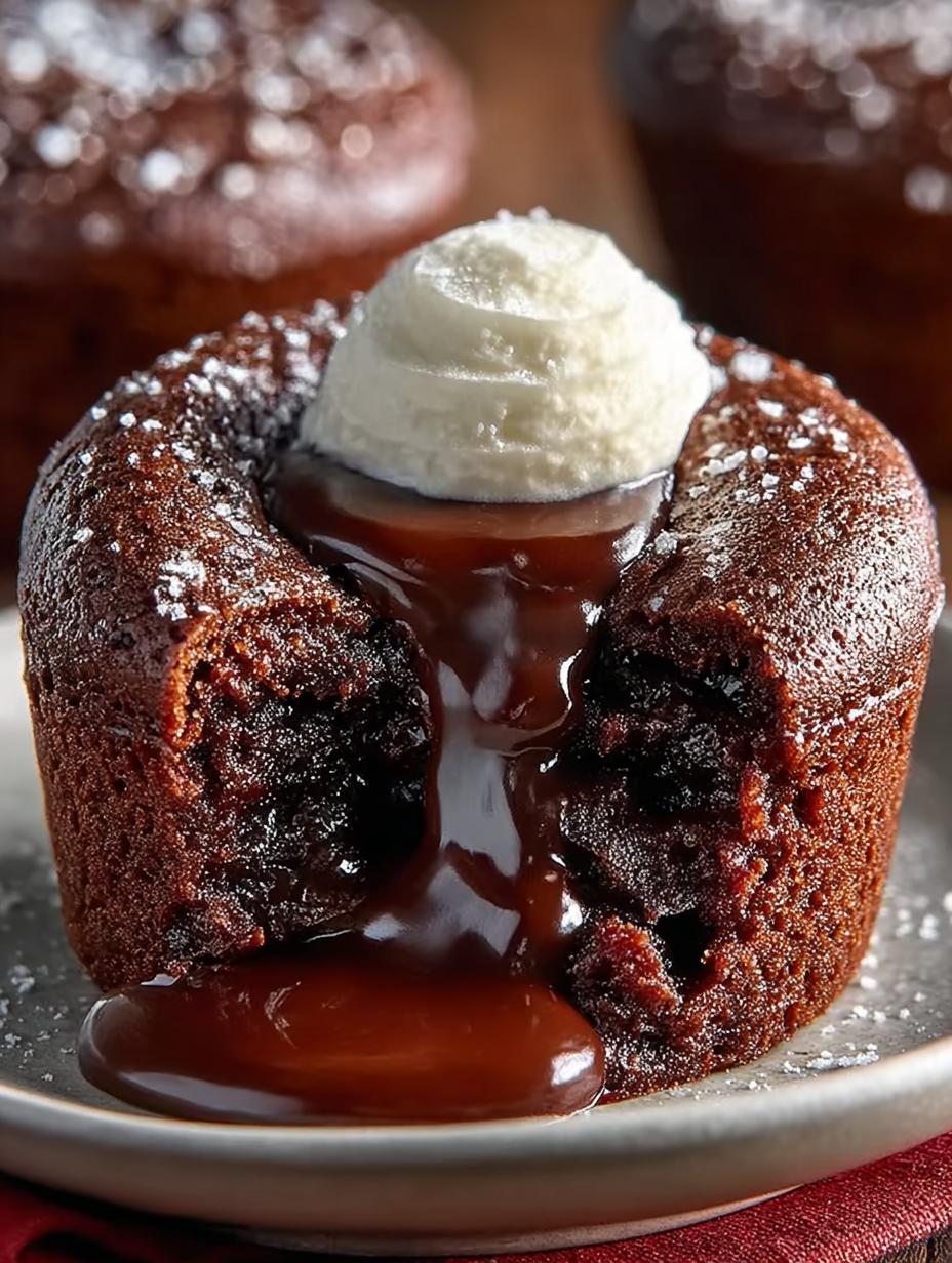 Chocolate Lava Muffins Decadent