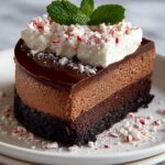Chocolate Peppermint Cheesecake