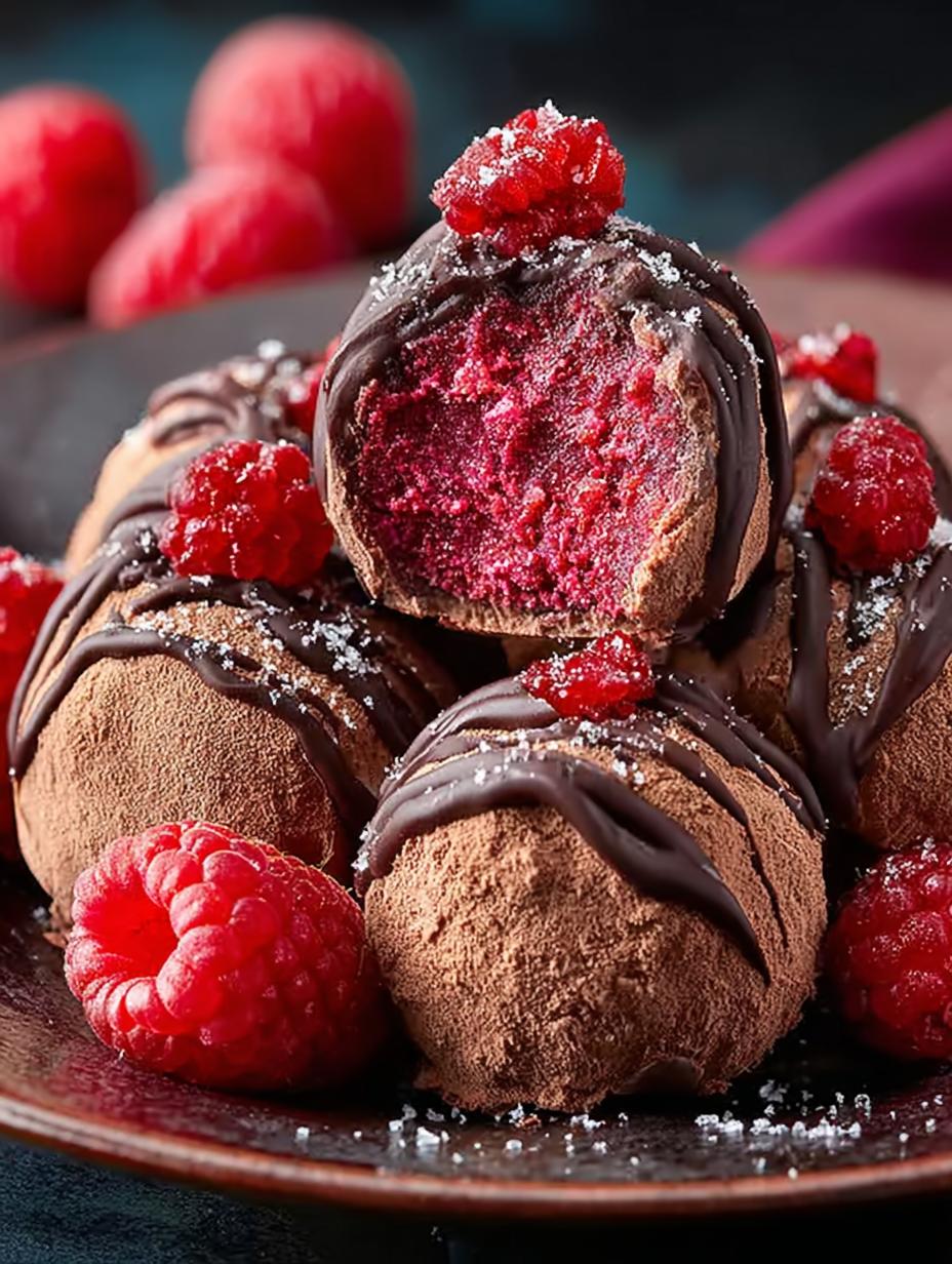 Chocolate Raspberry Truffles: 7 Steps to Pure Indulgence - Chocolate Raspberry Truffles - main visual representation