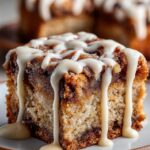 Cinnamon Roll Blondies Gooey