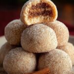Cinnamon Sugar Snowball Cookies