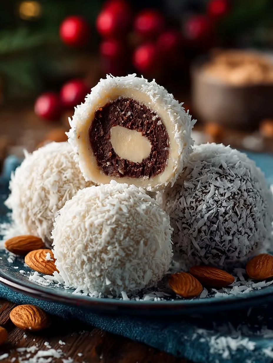 Coconut Almond Truffles