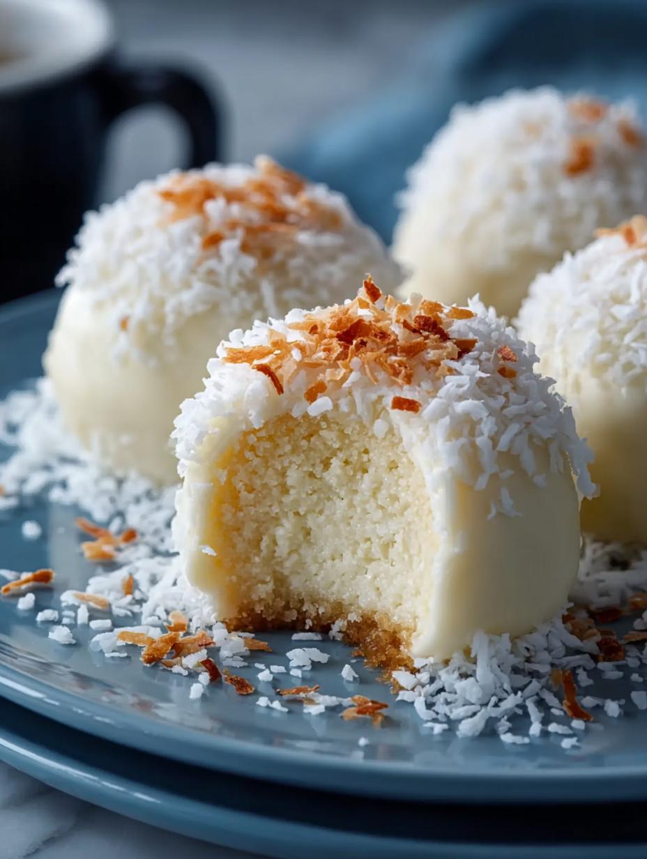 Coconut Snowball Cheesecake Bites: 16 Irresistible Treats - Coconut Snowball Cheesecake Bites - additional detail