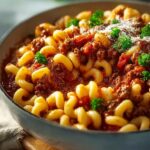 Comforting Ground Beef Goulash