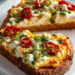 Cottage Cheese Chilli Toast
