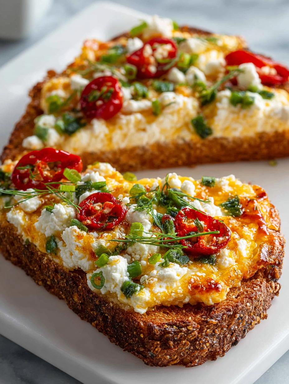Cottage Cheese Chilli Toast