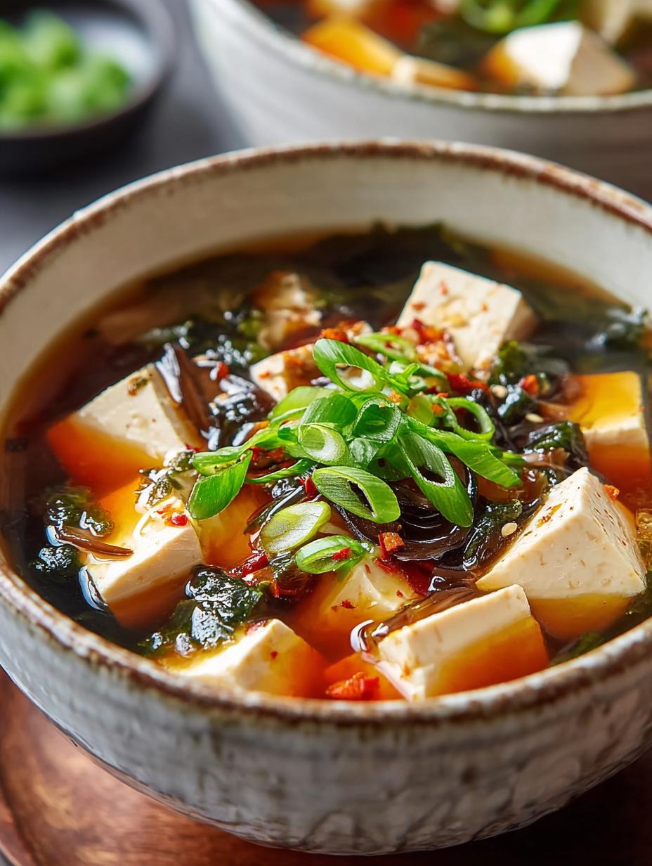 Cozy Miso Tofu Soup: A Heartwarming Delight for Cold Days - Cozy Miso Tofu Soup - main visual representation