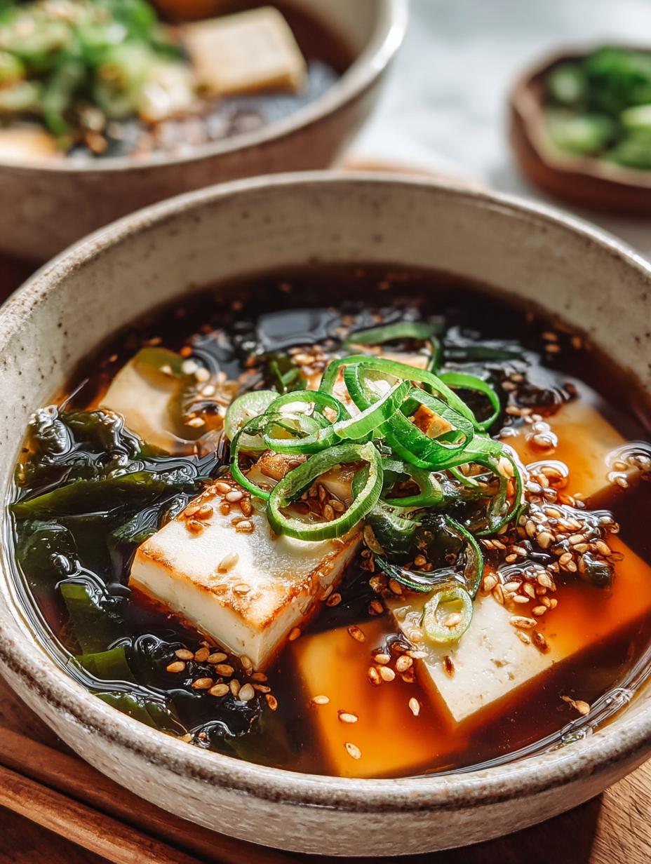 Cozy Miso Tofu Soup: A Heartwarming Delight for Cold Days - Cozy Miso Tofu Soup - additional detail