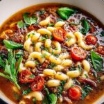 Cozy Pasta Soup Warm