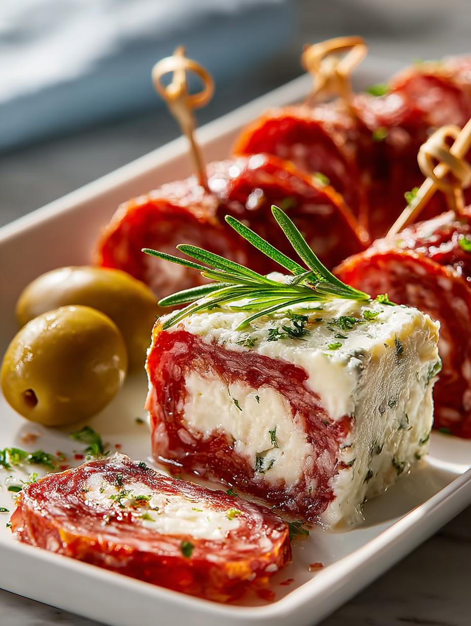 Cream Cheese Beef Salami Roll Ups: 7 Savory Bites - Cream Cheese Beef Salami - main visual representation