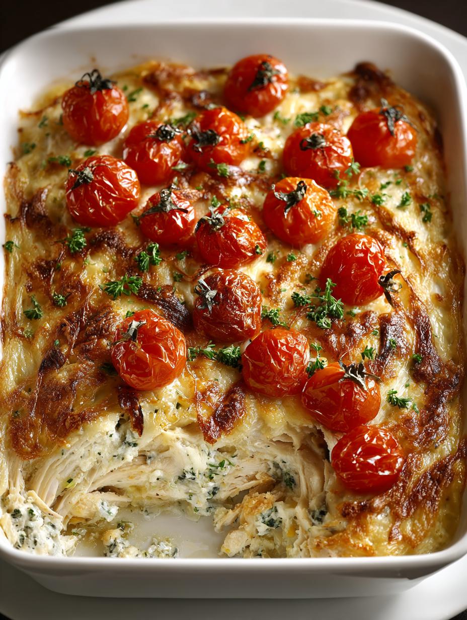 Creamy Boursin Chicken Bake
