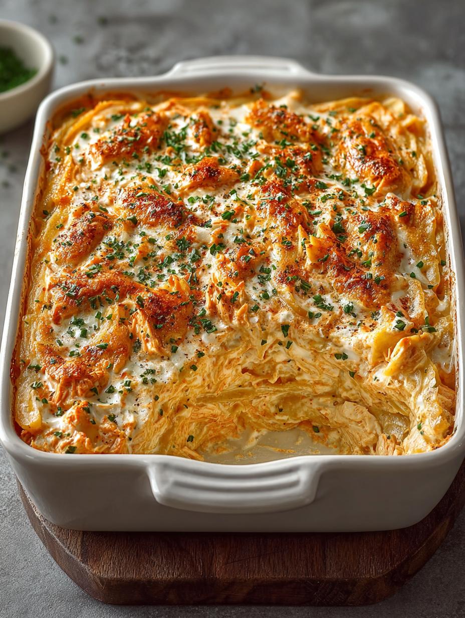 Creamy Buffalo Chicken Casserole: 6 Reasons to Love It - Creamy Buffalo Chicken Casserole - additional detail
