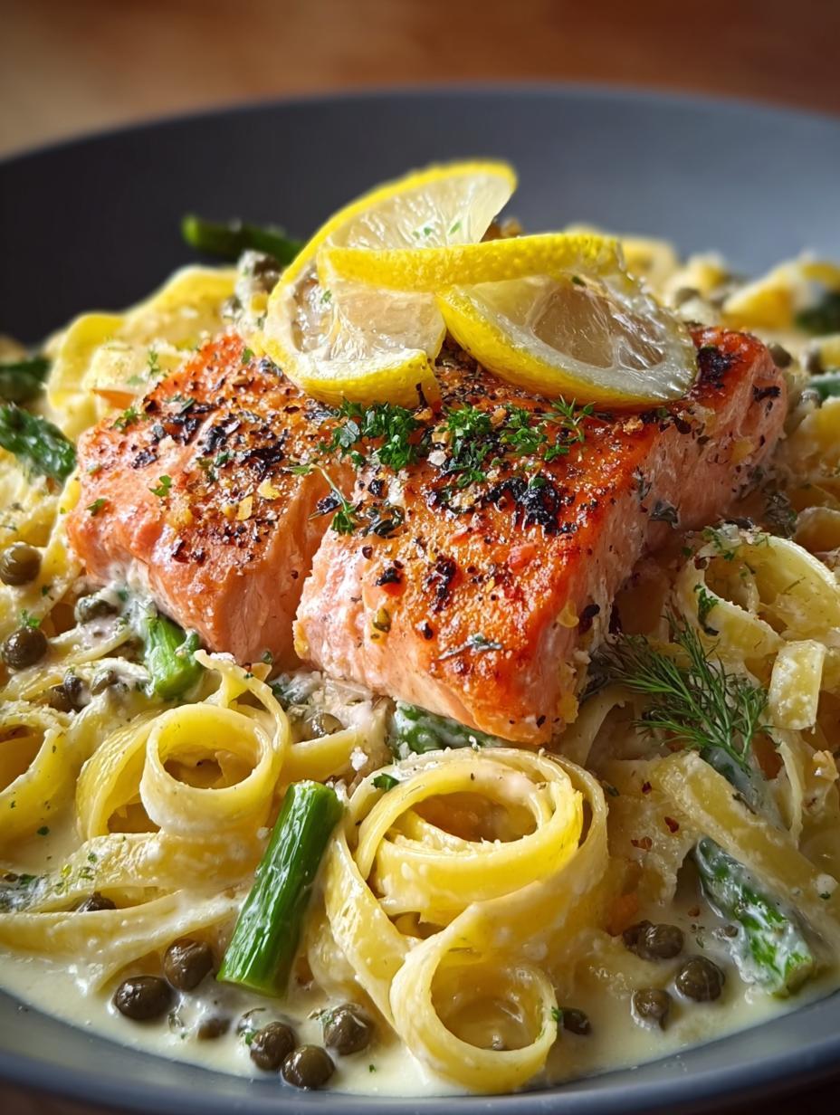 Creamy Lemon Salmon Pasta: 15-Minute Delight 5 Creamy Lemon Salmon Pasta: 15-Minute Delight - Creamy Lemon Salmon Pasta - additional detail