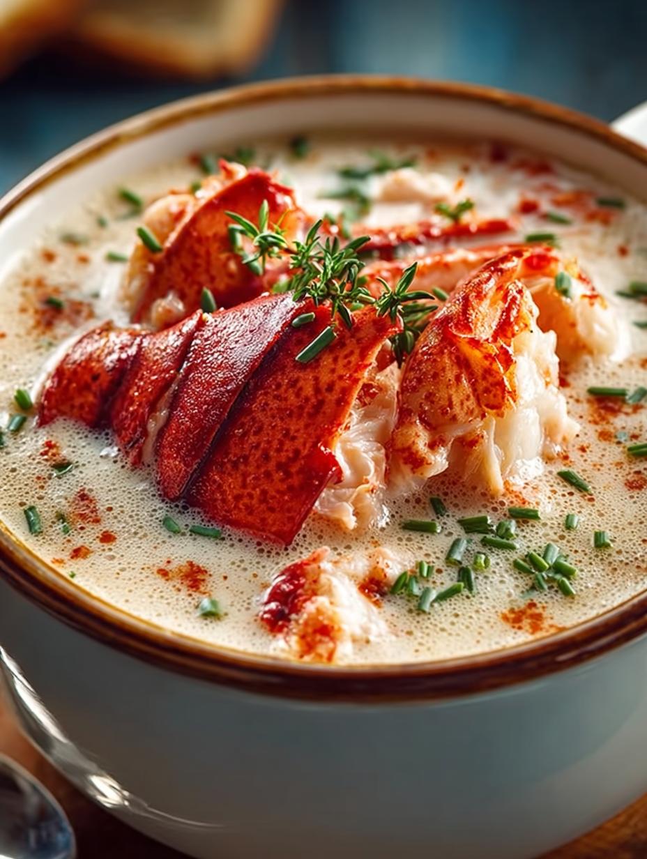Creamy Lobster Chowder Comfort