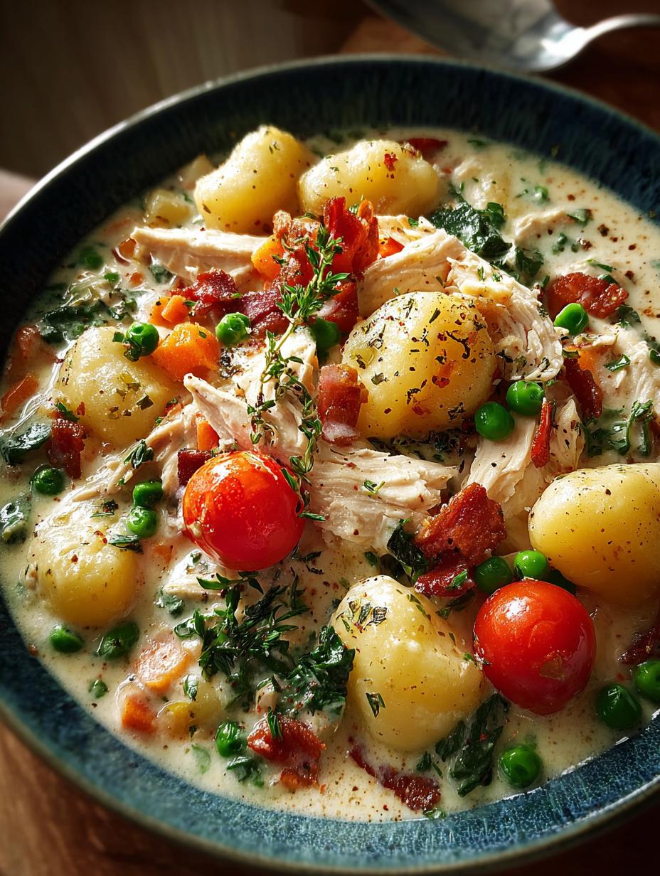 Creamy Pot Chicken Gnocchi: 5 Comforting Steps - Creamy Pot Chicken Gnocchi - main visual representation