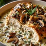 Creamy Rotisserie Chicken Mushroom