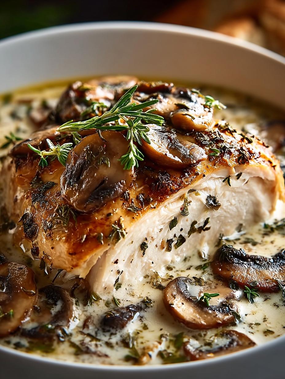 Creamy Rotisserie Chicken Mushroom Soup: 5 Simple Steps - Creamy Rotisserie Chicken Mushroom - additional detail