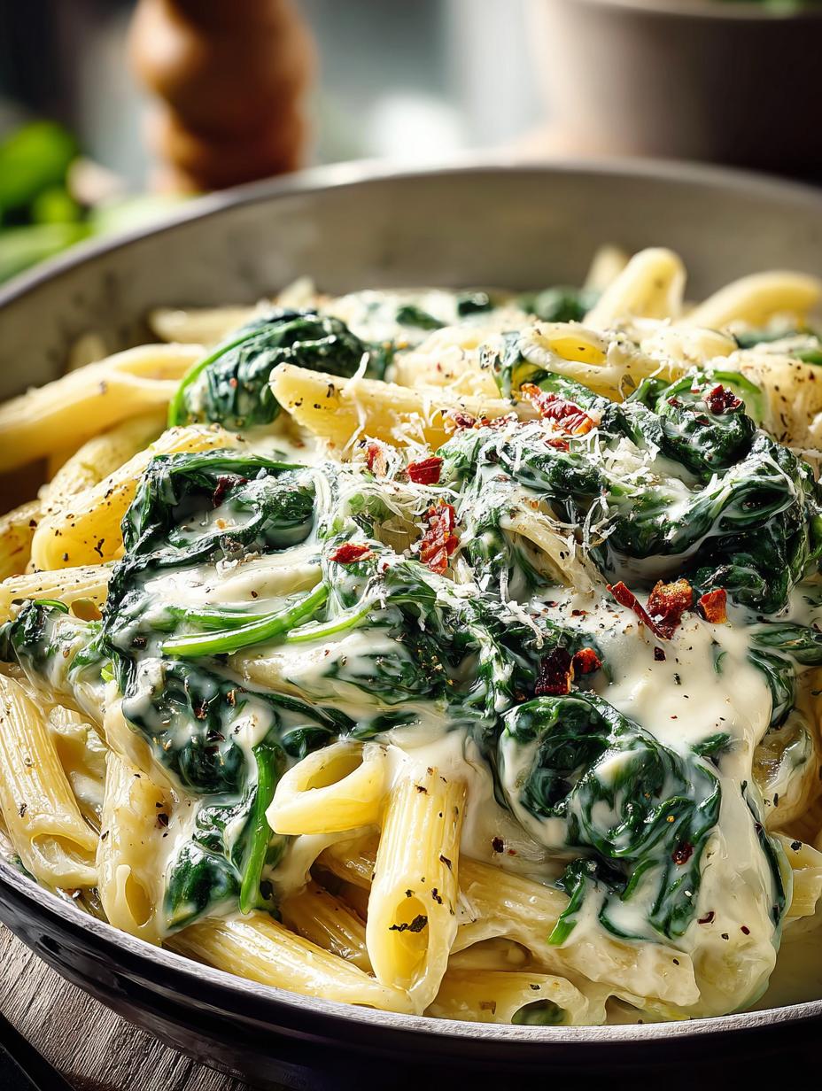 Creamy Spinach Pasta: 7 Delicious Ways to Enjoy It - Creamy Spinach Pasta - main visual representation
