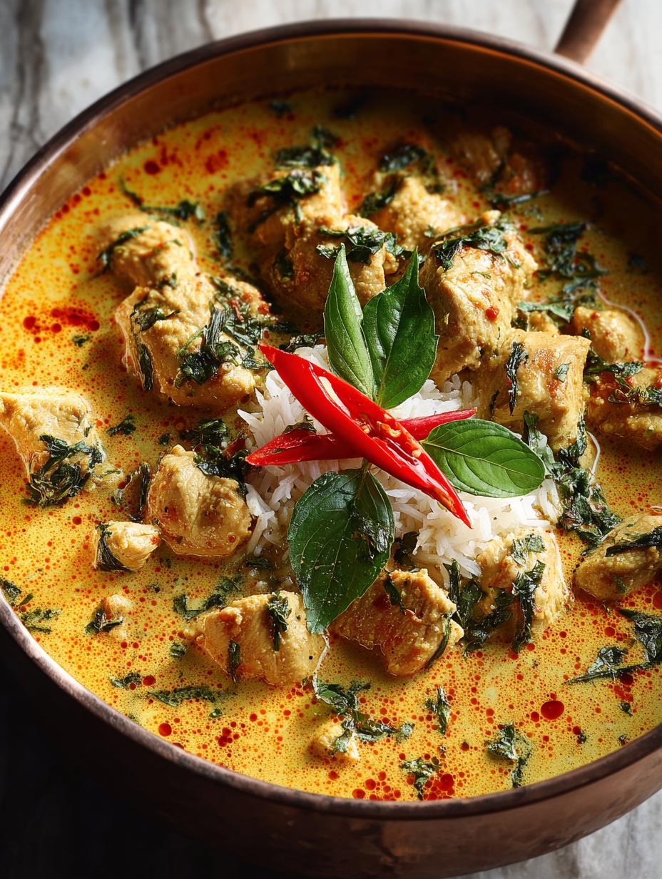 Creamy Thai Coconut Chicken: A Comfort Food Bowl - Creamy Thai Coconut Chicken - additional detail