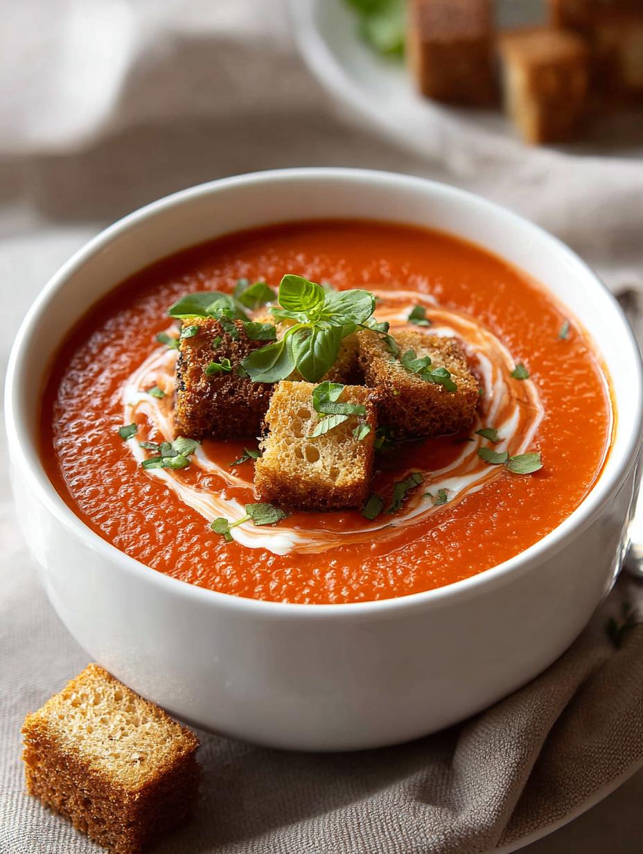 Creamy Tomato Basil Soup: 5 Secrets to Perfection - Creamy Tomato Basil Soup - additional detail