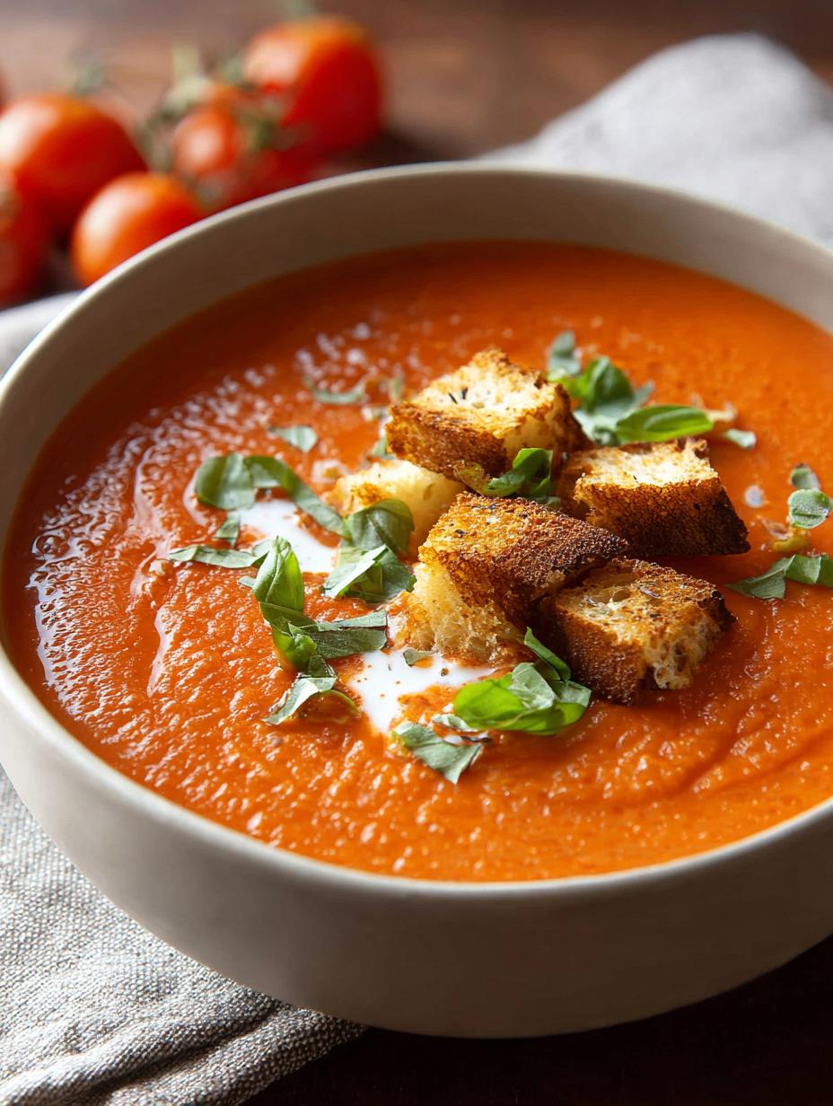 Creamy Tomato Basil Soup