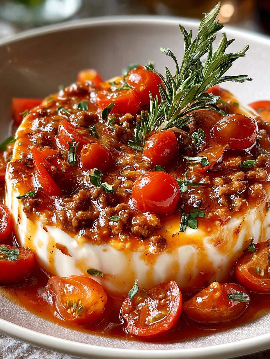 Creamy Tomato Sauce Ground