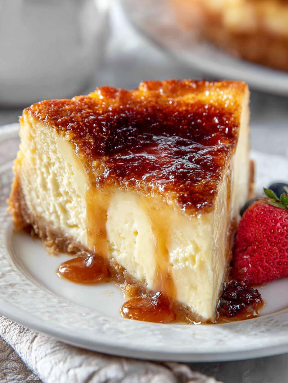 Creme Brulee Cheesecake