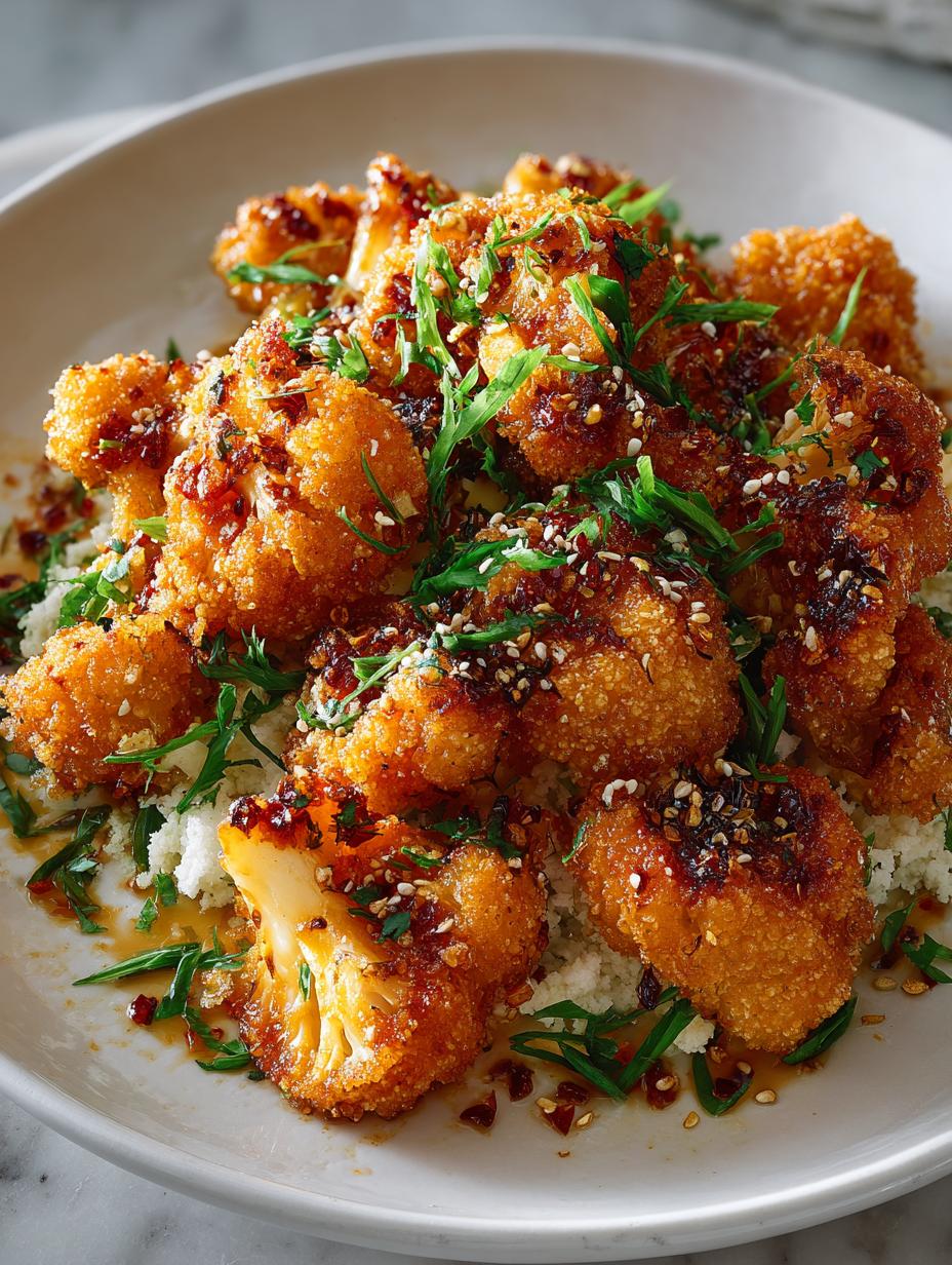Crispy Bang Bang Cauliflower: 7 Irresistible Bites - Crispy Bang Bang Cauliflower - main visual representation