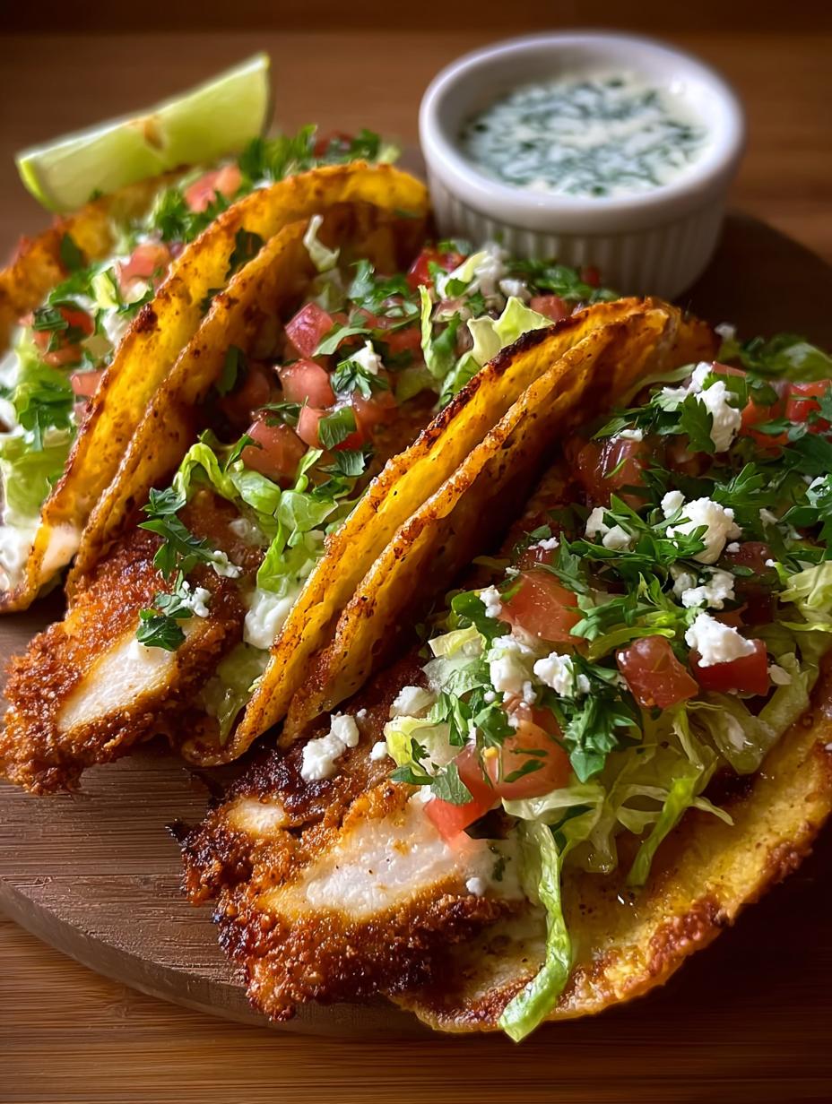 Crispy Chicken Tacos: 7 Mouthwatering Recipes to Try - Crispy Chicken Tacos - main visual representation