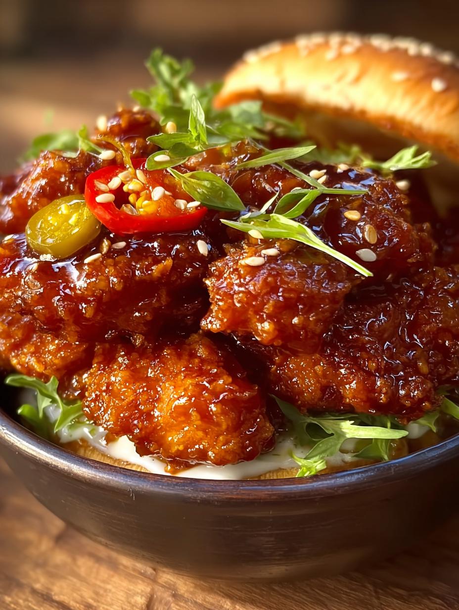 Crispy Hot Honey Chicken