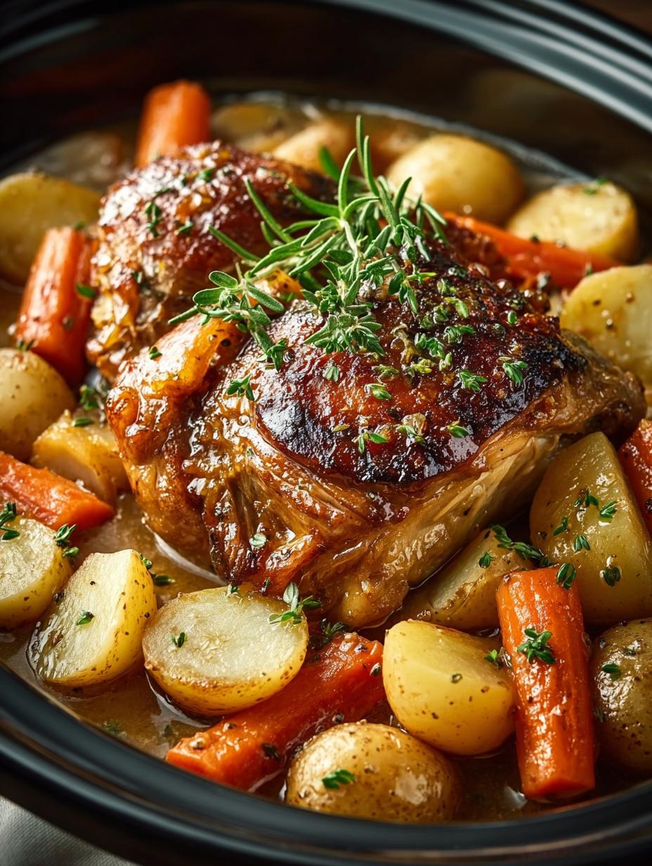 Crockpot Chicken Pot Roast